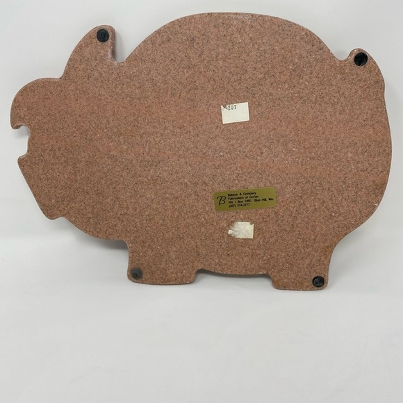 Babson & Co Corian Pig Shaped Serving Platter - Picture 2 of 4